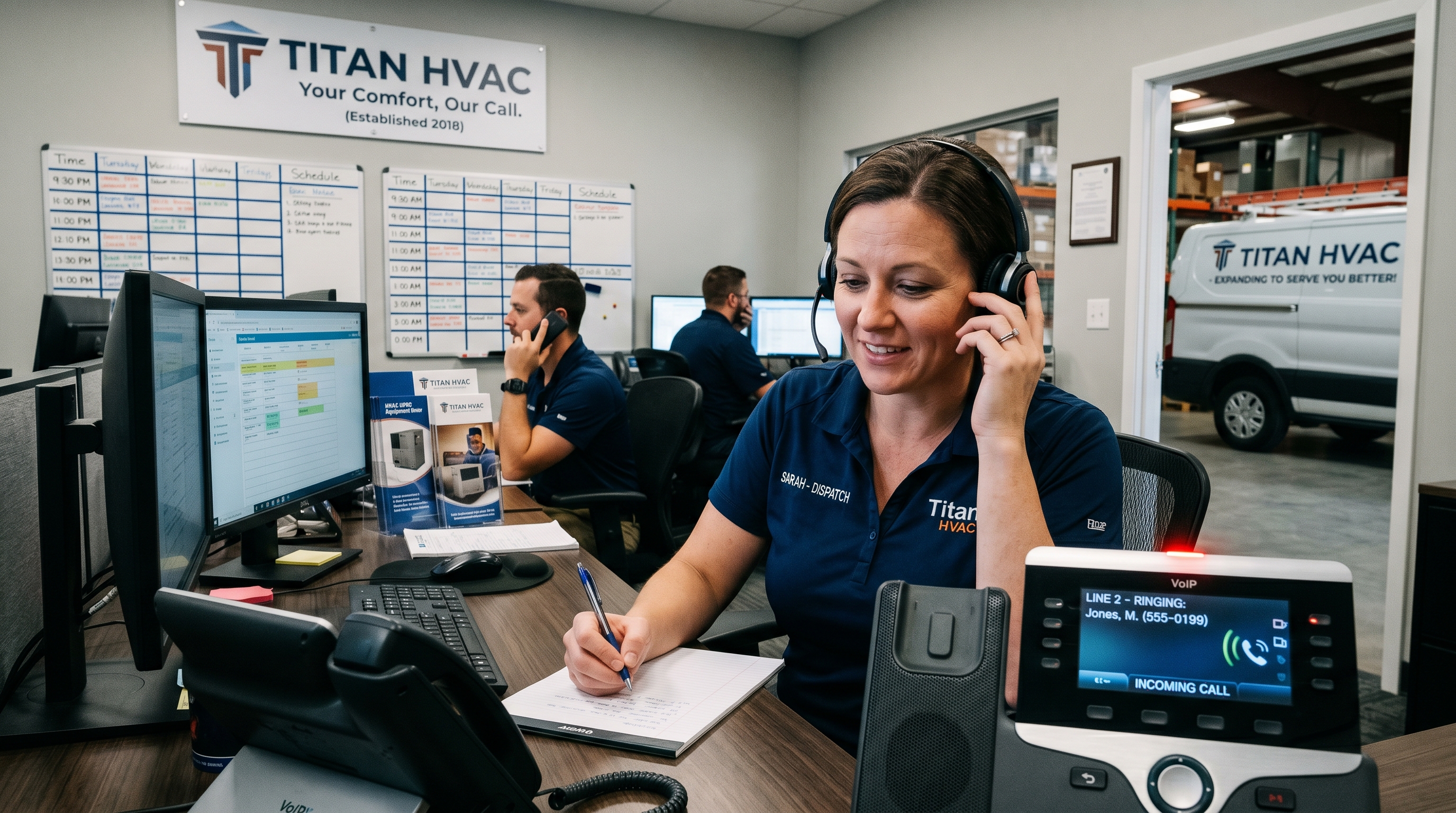 HVAC business doubling call volume case study