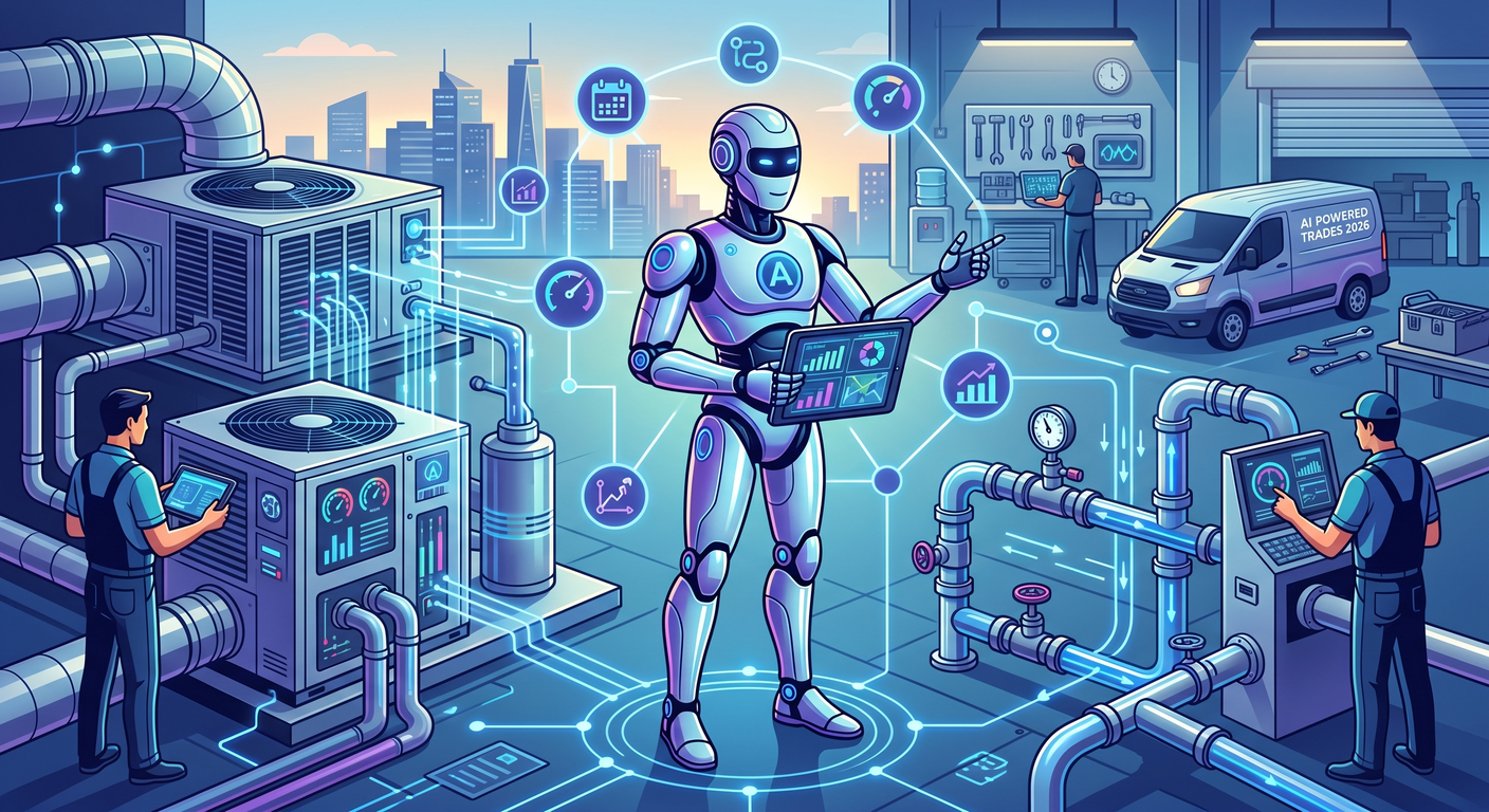 HVAC and plumbing businesses benefiting from AI automation in 2026