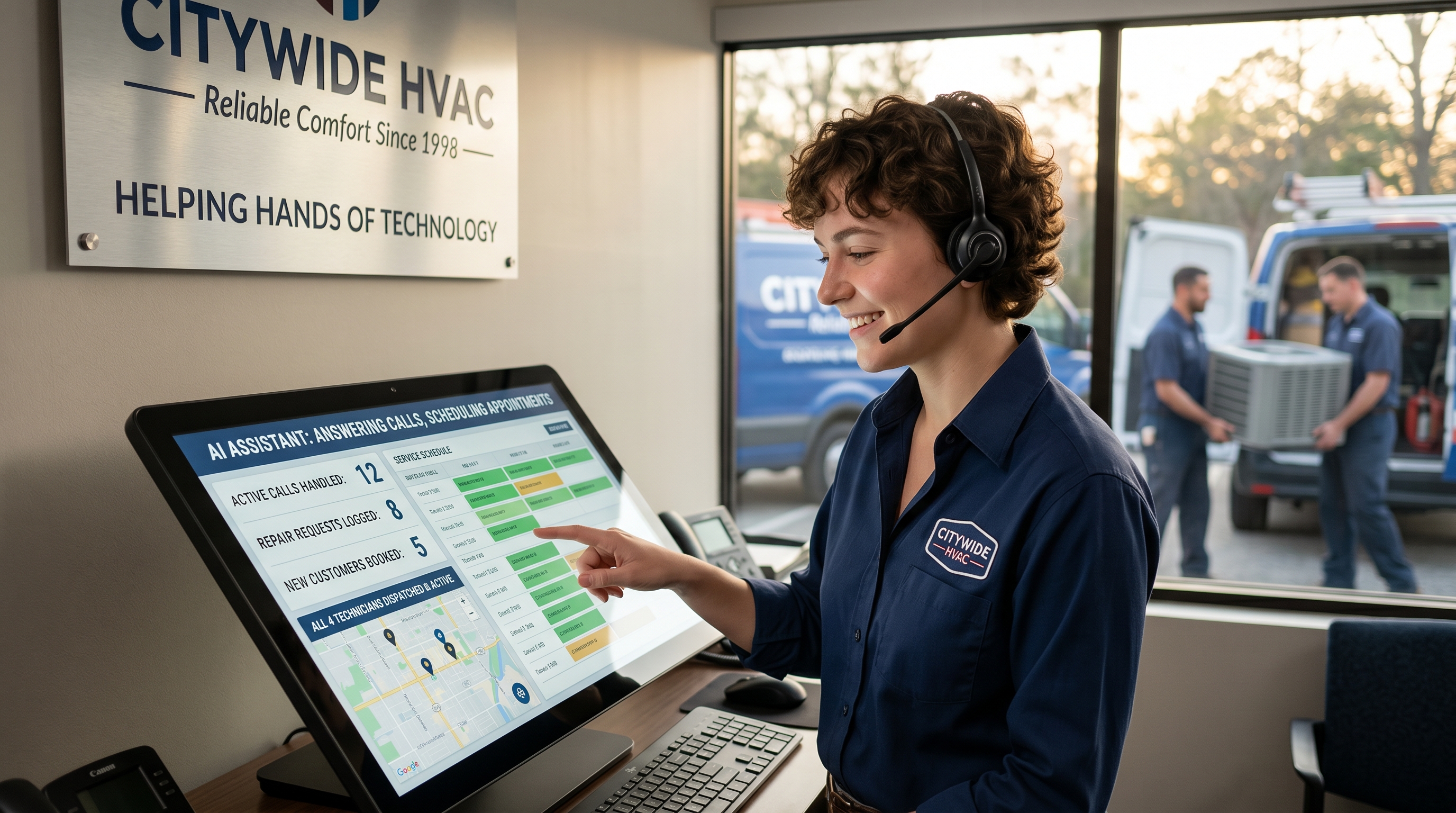 AI phone answering helping HVAC and plumbing businesses during labor shortage